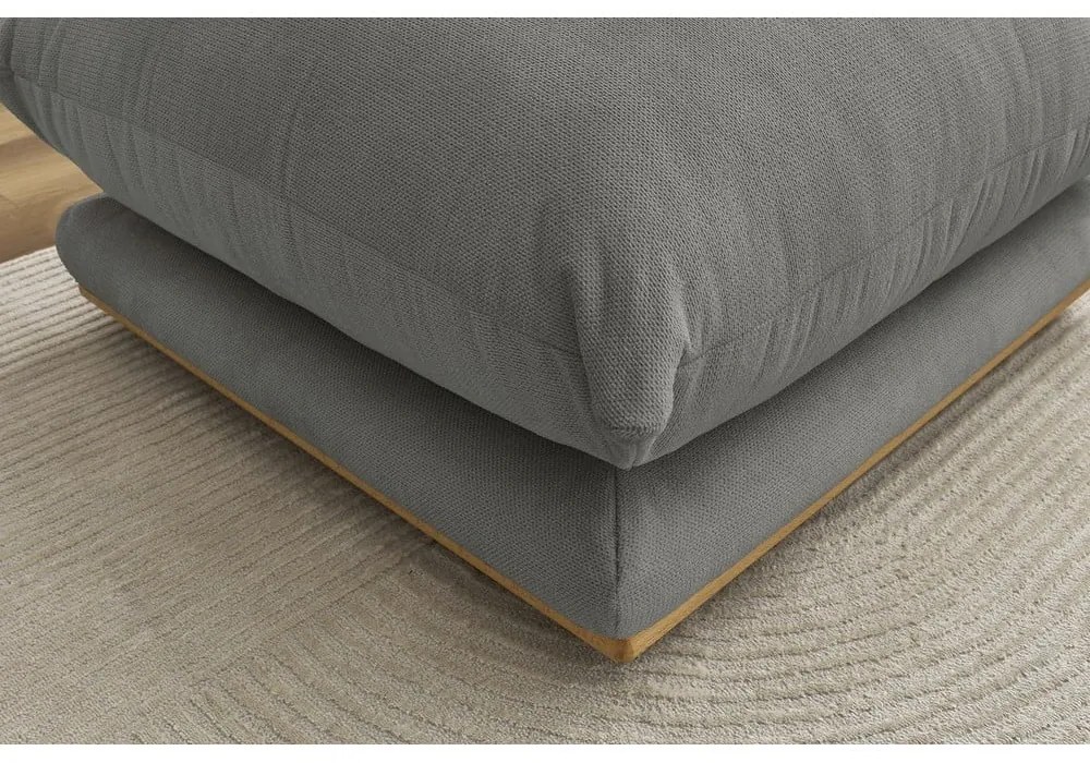 Сива табуретка Ernest – Bobochic Paris