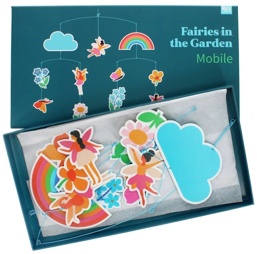 Висяща въртележка Fairies in the Garden – Rex London