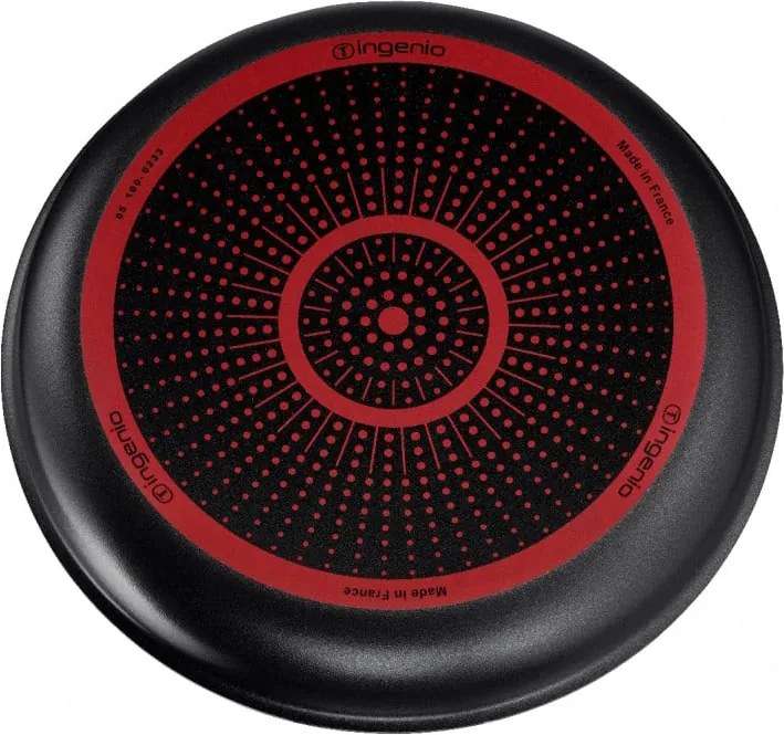 Комплект тигани Tefal Ingenio Easy Cook & Clean L1539053, 10 части, Подвижни дръжки, Незалепващо покритие, Thermo Signal, Черен