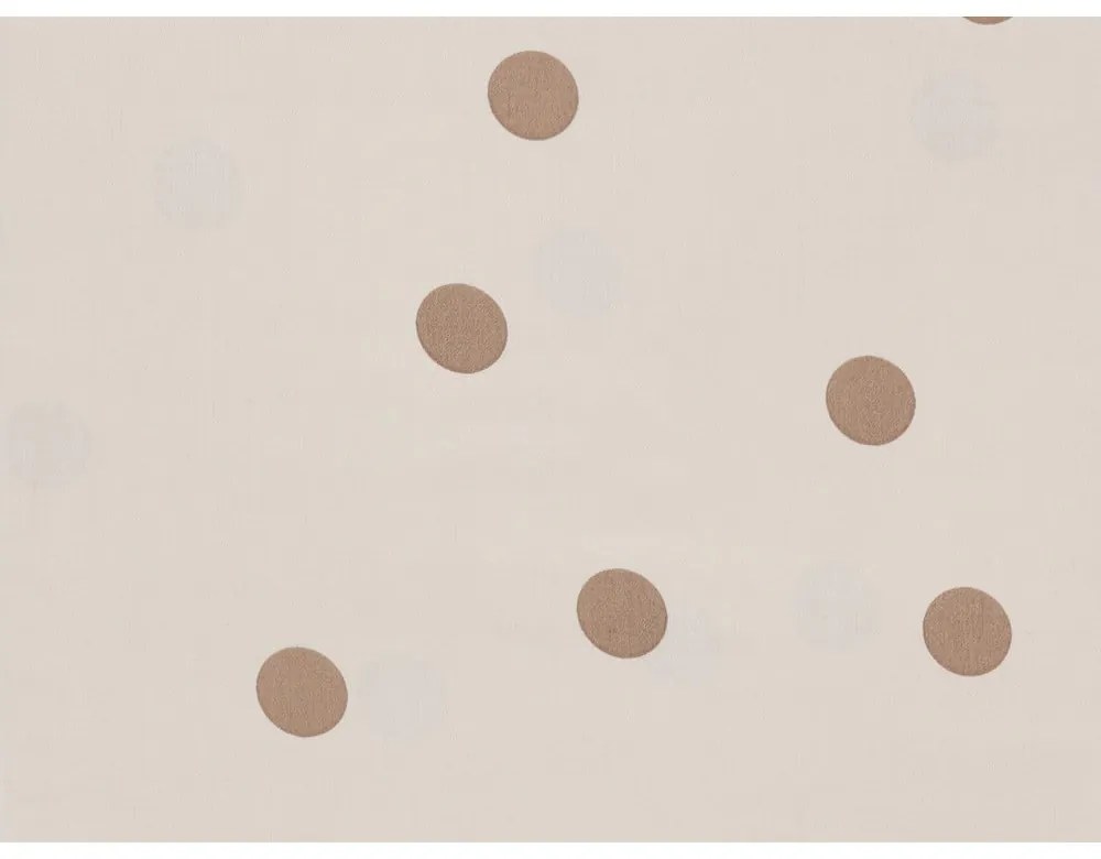 Кафяво единично спално бельо от памучен сатен 140x200 cm Solaris – Södahl