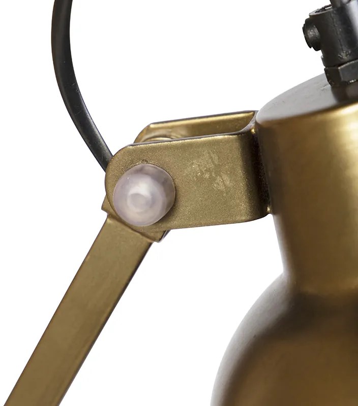 Индустриален стенен аплик месинг регулируем - Avon