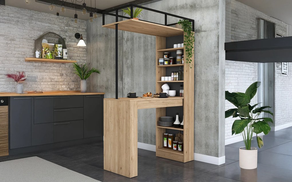 Бар маса + етажерка Фаро