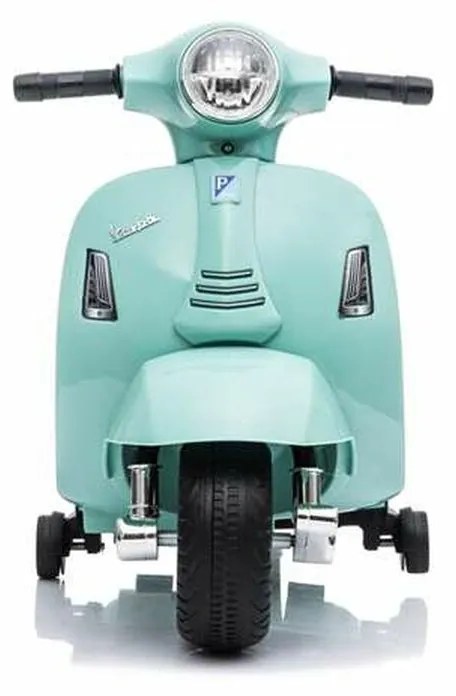 Детски електрически скутер Vespa 6V Зелен