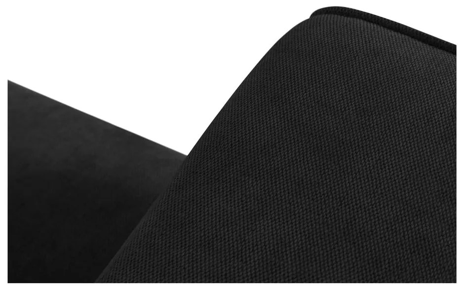 Черен променлив ъглов диван Esther – Milo Casa