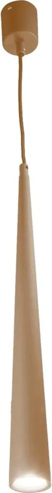 Ondaluce - Пендан на кабел NOA 1xGU10/20W/230V Ø 5,5 см златист