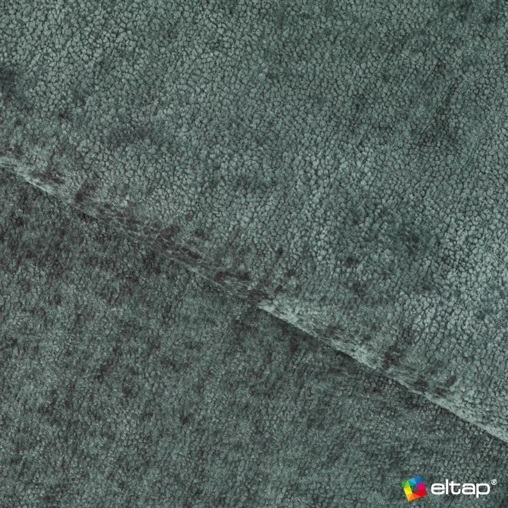 Зелен шенилов разтегателен диван с място за съхранение ляв ъгъл 223 cm Fabillo – ELTAP