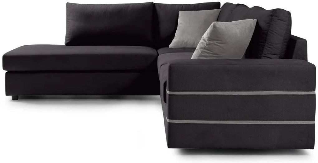 Ъглов диван Holmes-Anthracite-Left