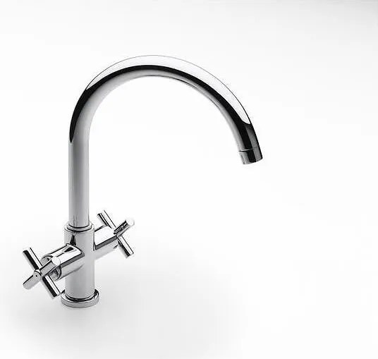 Смесител двуръкохватков Loft за умивалник (кухненски)