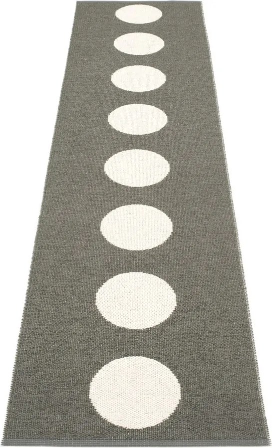 Тъмносива пътека за открито и закрито 70x300 cm Vera Charcoal – Pappelina