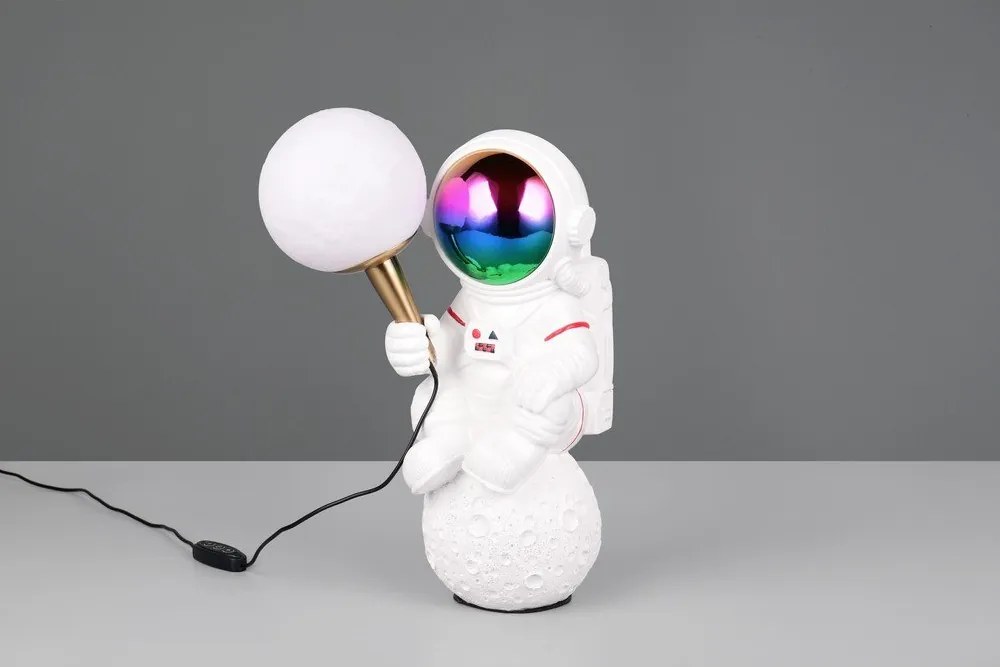 Бяла бебешка лампа Strong – Reality