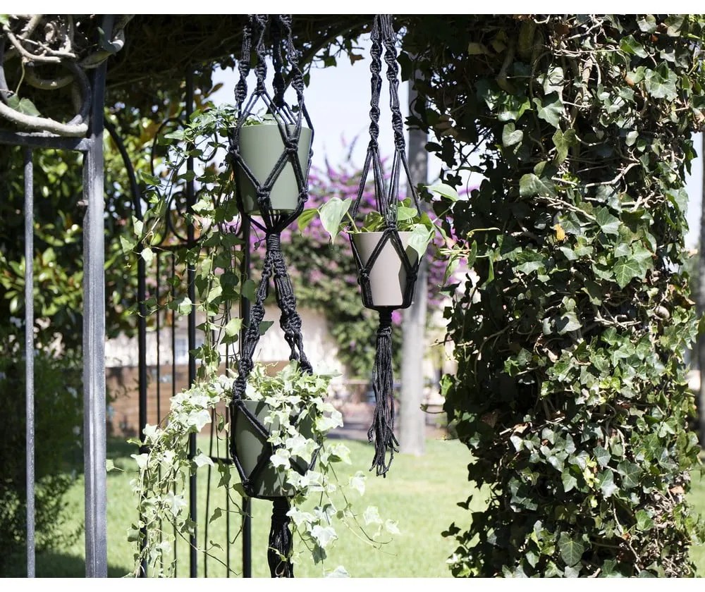 Текстилна закачалка за саксия ø 13 cm (височина 120 cm) Macramé – Artevasi