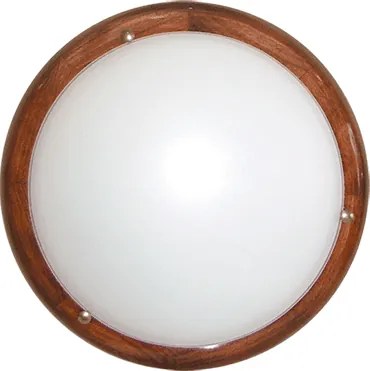 Плафониера ДЪРВО КРЪГ, ø400, палисандър, 2xE27