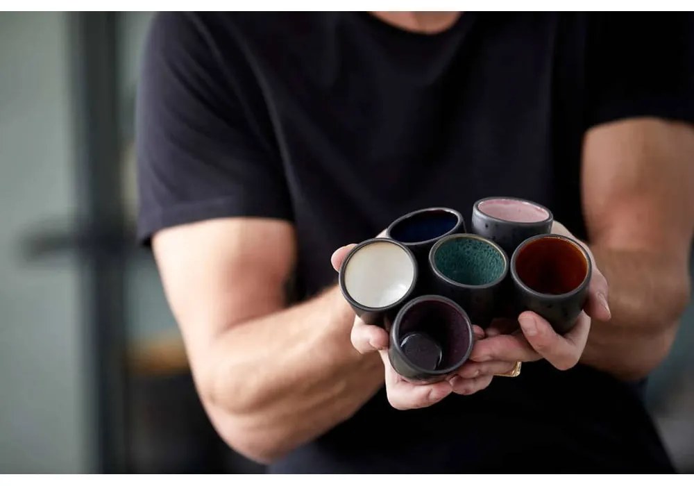 Черни керамични чаши в комплект 6 бр. за еспресо 100 ml Gastro Black/Mix – Bitz