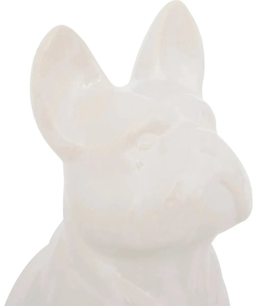 Декоративна фигура atmosphera Eden, Керамика, Бял, 22 cm