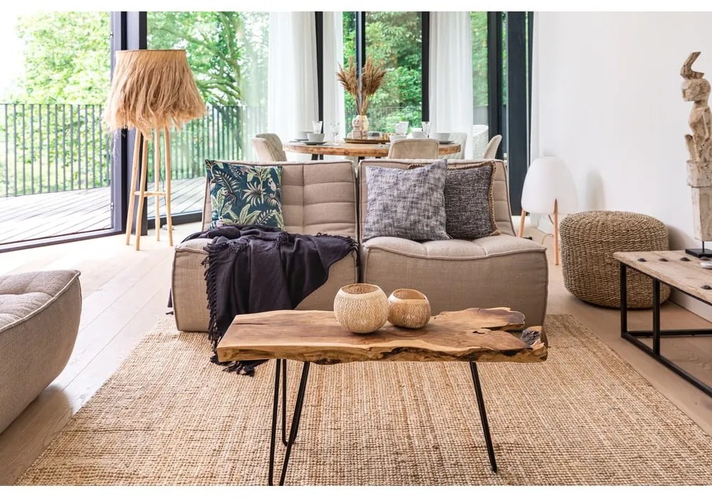 Памучно одеяло 130x160 cm Slub - Tiseco Home Studio