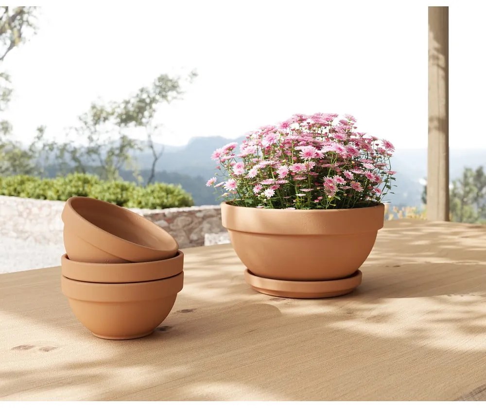 Теракотена чинийка за под саксия ø 17 cm – Artevasi