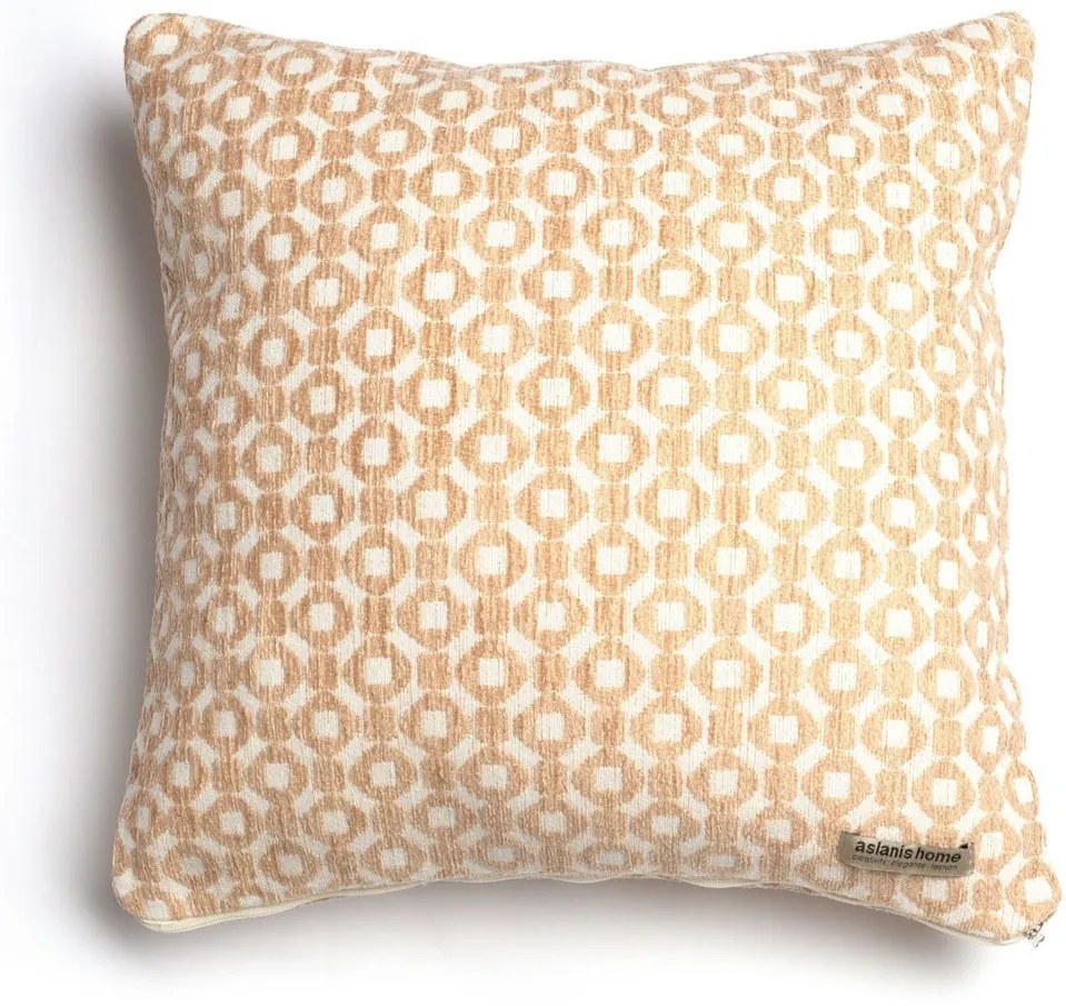 Декоративна калъфка за възглавница Aslanis Home Vermio-Mpez - Ekrou-30 x 50 cm