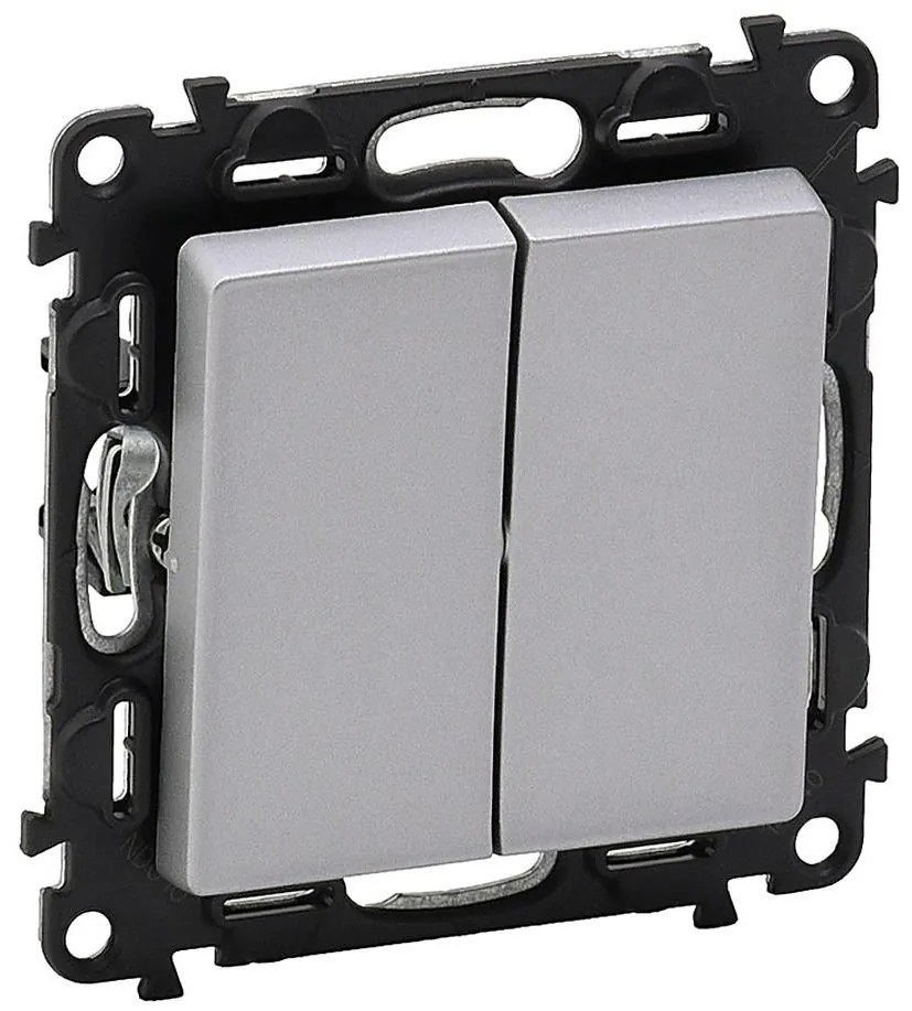 Legrand 752305 - Серийно ключ VALENA LIFE №5 250V/10A алуминий