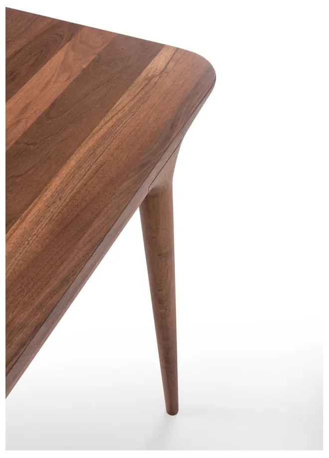 Маса за хранене от орехово дърво 90x180 cm Fawn - Gazzda