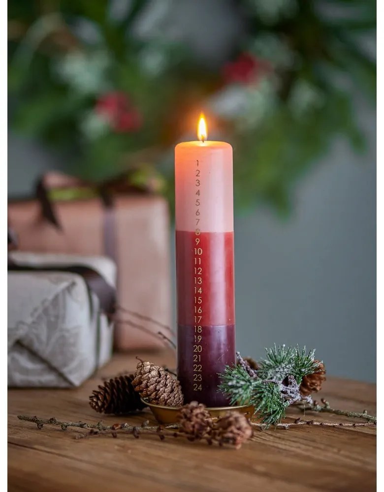 Свещ с време на горене 60 час Dip Dye – Bloomingville