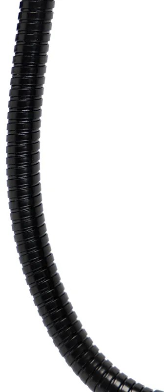 Модерен стенен аплик черен с гъвкава ръка - Brescia Combi