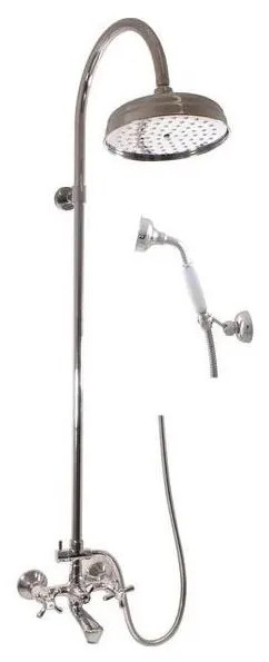 RAV Slezák MK154.5/3 - Комплект за вана със смесител MORAVA, лъскав хром