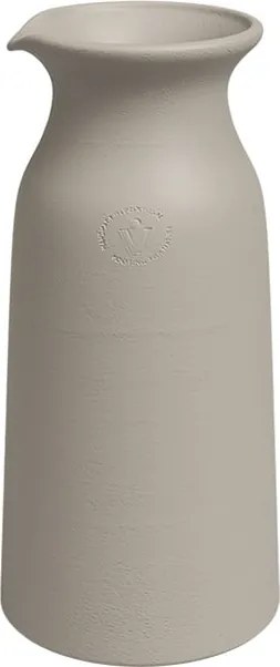 Бежова керамична ръчно изработена ваза (височина 30 см) Bia - Artevasi