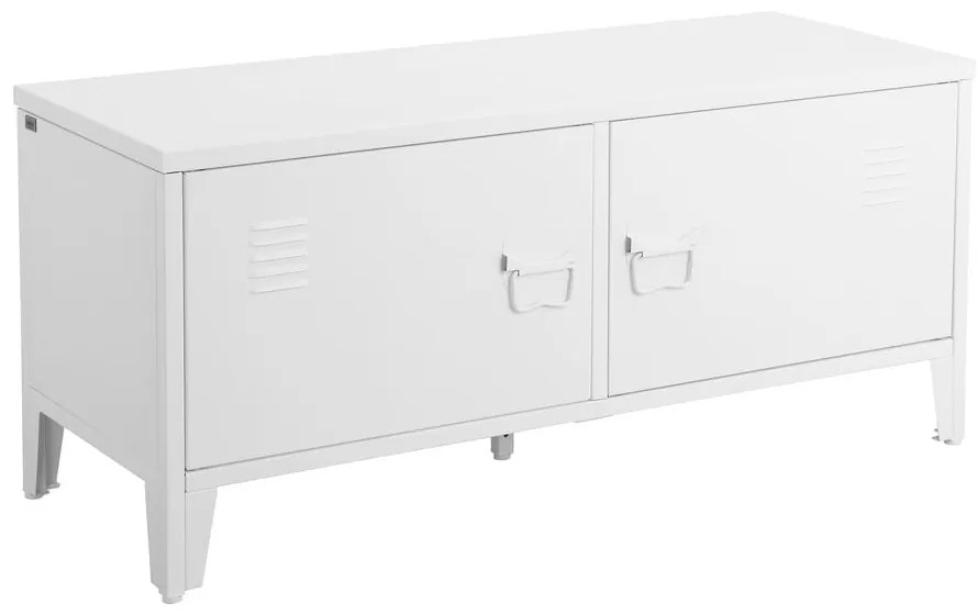 Бяла метална стойка за обувки за сядане Salino – Støraa