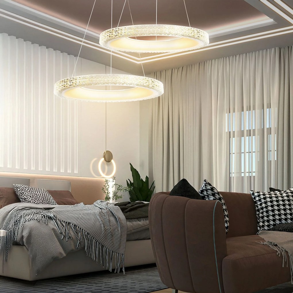 Лампа LED MS002-CP ROSE GOLD 60cm