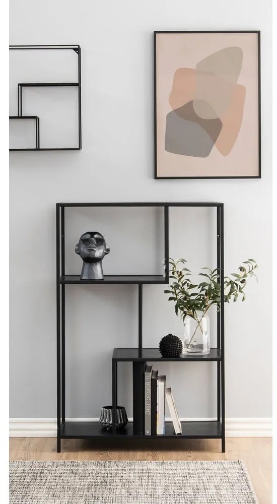 Черен рафт 77x114 cm Seaford - Actona