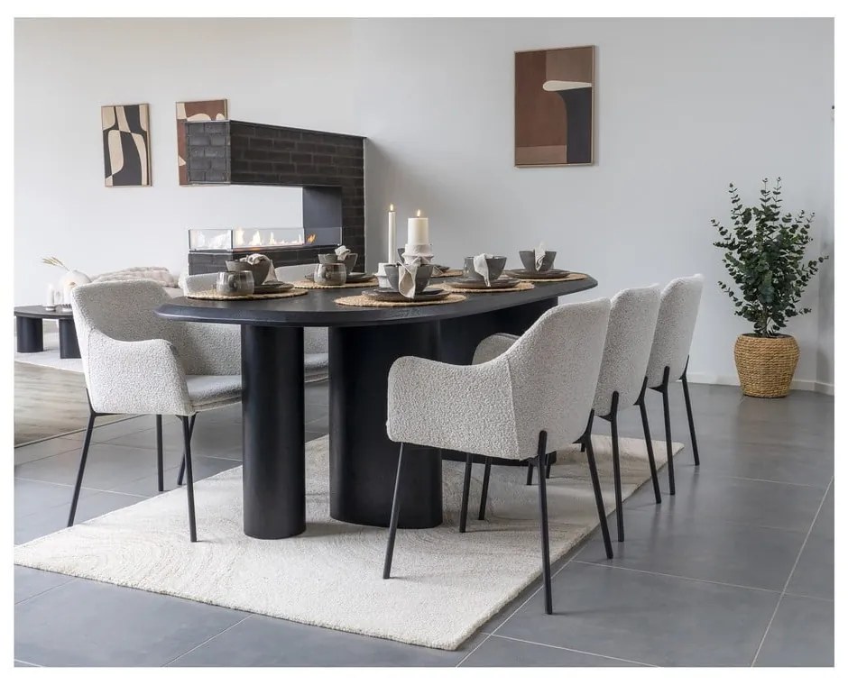 Сиви глинени чаши в комплект от 4 бр. 500 ml Selma – House Nordic