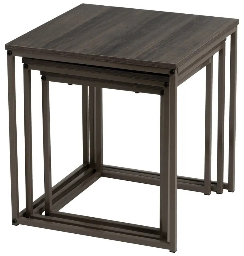 Сгъваеми маси в комплект от 3 броя 40x40 cm - Casa Selección