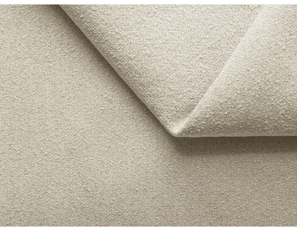 Кремаво боксспринг легло 140x200 cm с място за съхранение Palta – Makamii