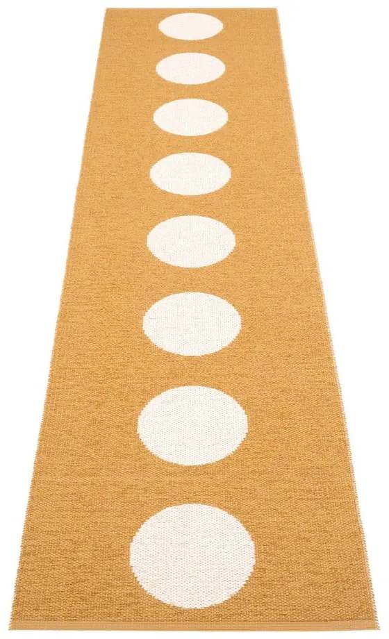 Пътека за открито и закрито в цвят жълта охра 70x300 cm Vera Ochre – Pappelina