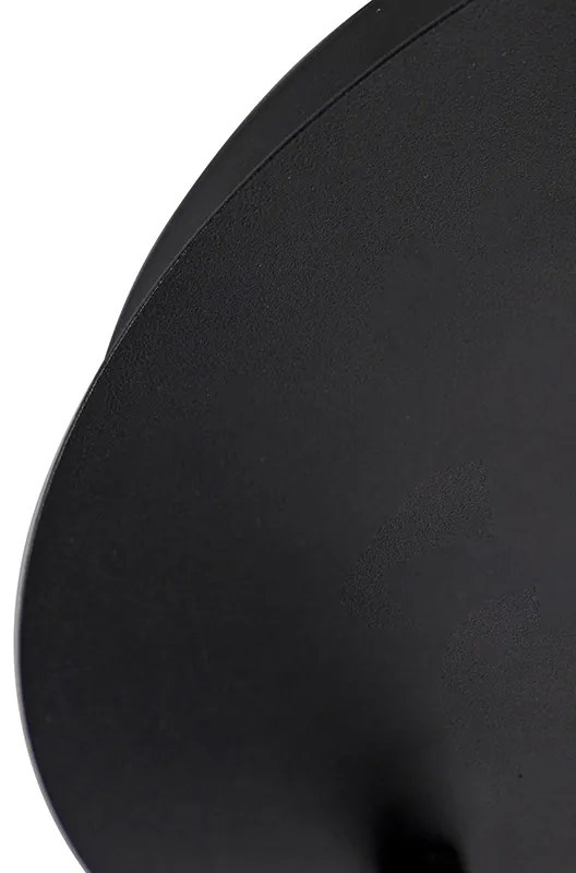 Модерен прожектор за баня черен 3-светлина IP44 - Ducha