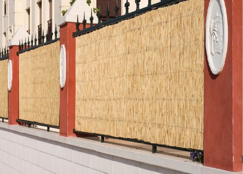 Естествена тръстика за огради - модел Cina - 1 х 3 м