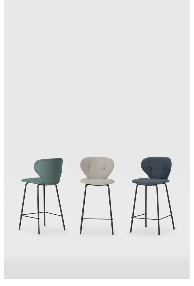 Зелени бар столове в комплект от 2 бр. (височина на седалката 67 cm) Maura – Marckeric