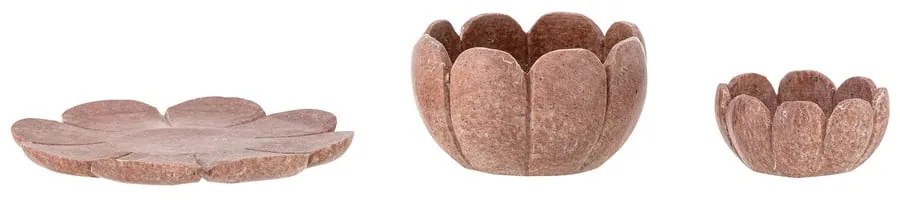 Каменни свещници в комплект от 3 броя Reiko – Bloomingville
