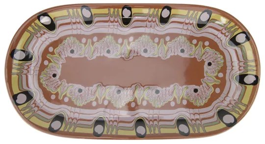 Horecano - Плато овално с декор 31cm (HC-05196)