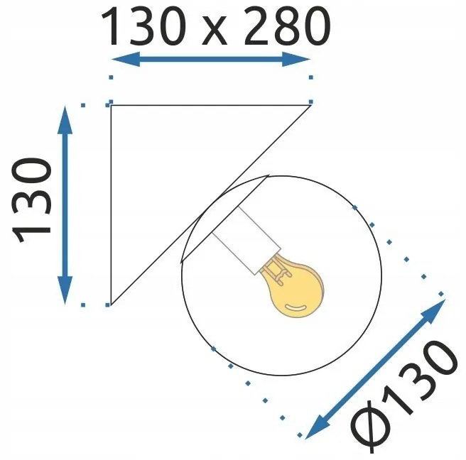 Аплик APP1228-2W Chrom