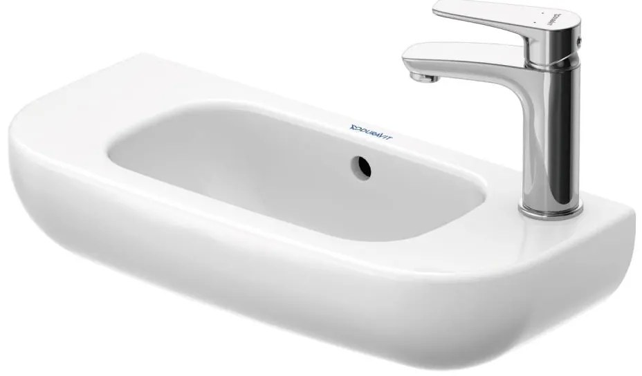 Duravit 7065000082 - Стенна мивка D-CODE 50x22 cm керамика/бял гланц