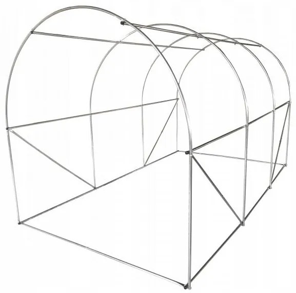 Заместваща конструкция за трисегментна кутия от фолио с размери 2 m x 3,5 m