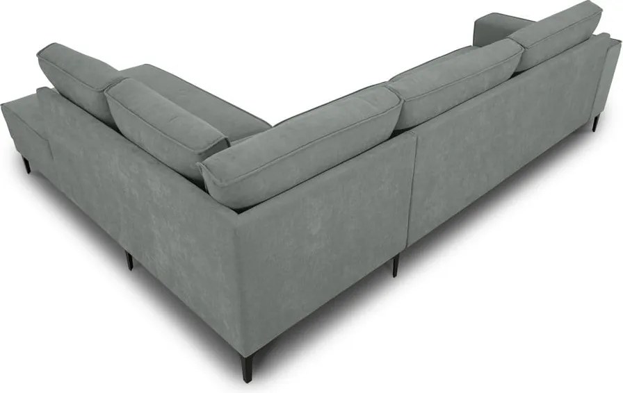 Тъмносив ъглов диван (десен ъгъл) Copenhagen – Scandic