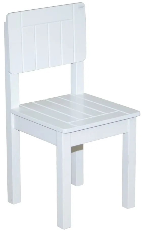 Бял детски стол – Roba