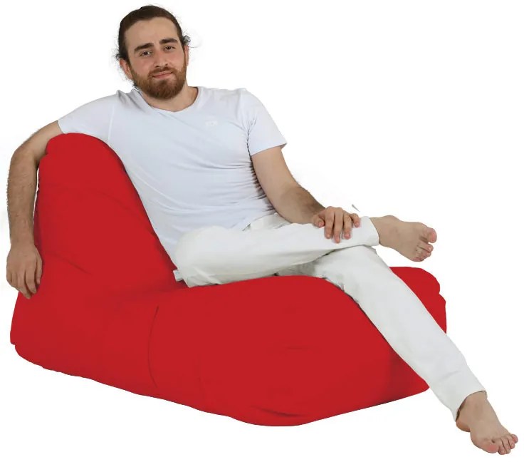 Градински пуф Trendy Comfort Bed Pouf, цвят Червен