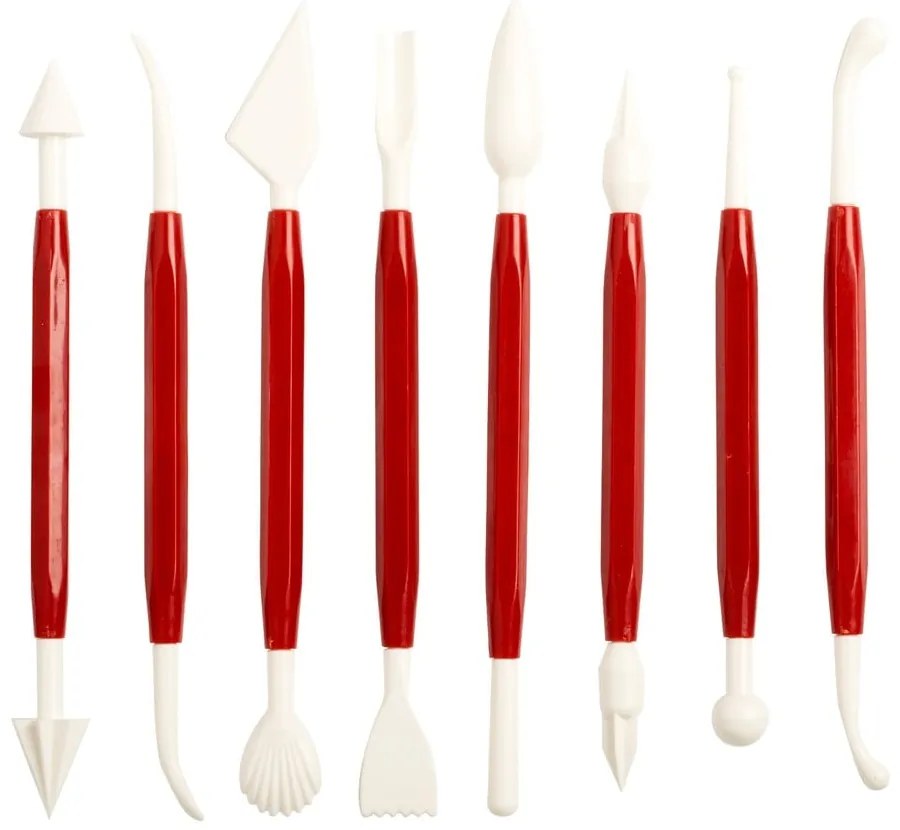 Пластмасови пръчици за моделиране на фондан 8 бр. Sugar Sculpting – Mason Cash