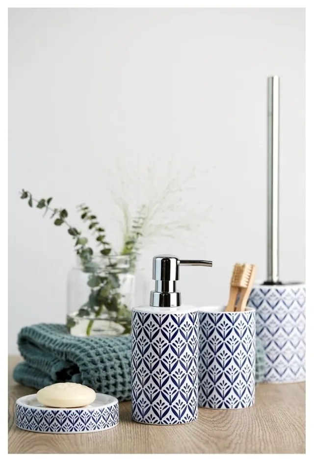 Син керамичен дозатор за сапун Lorca - Wenko