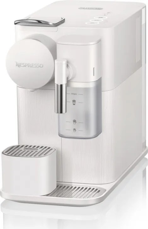 Втора ръка: Еспресо машина DeLonghi EN510W, 1450W, 19 bar, 1 л, Nespresso, Автоматично изключване, Бял