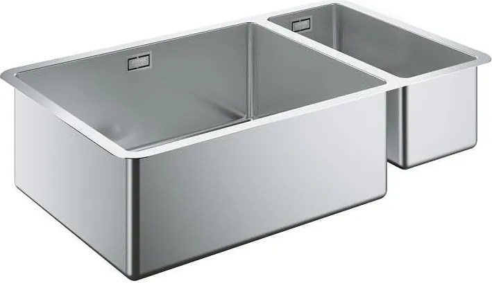 Кухненски умивалник K700 за вграждане под плот, с две купи