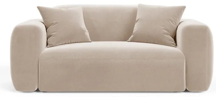 Бежов кадифен диван 180 cm Strino – Cosmopolitan Design